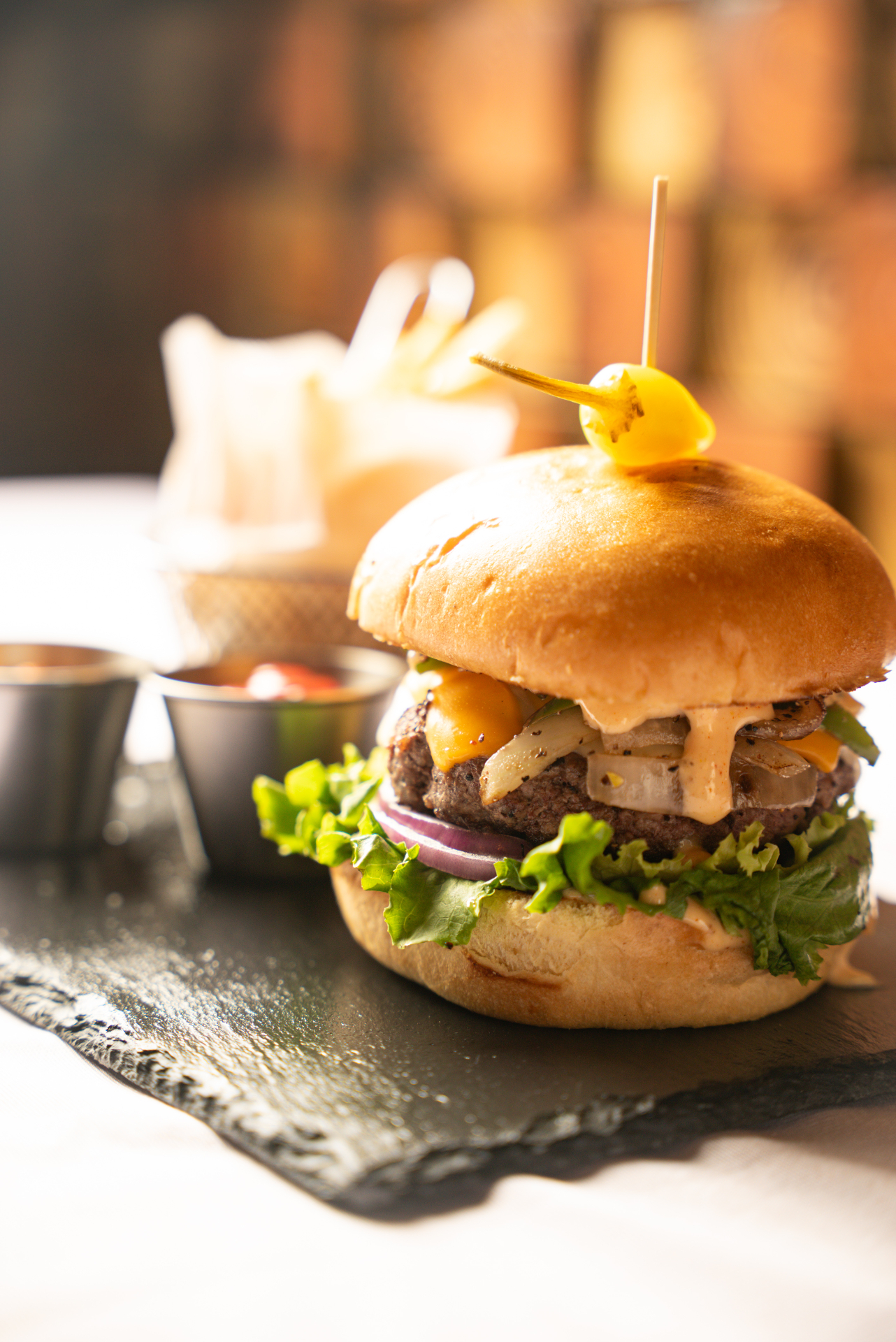 Signature burger